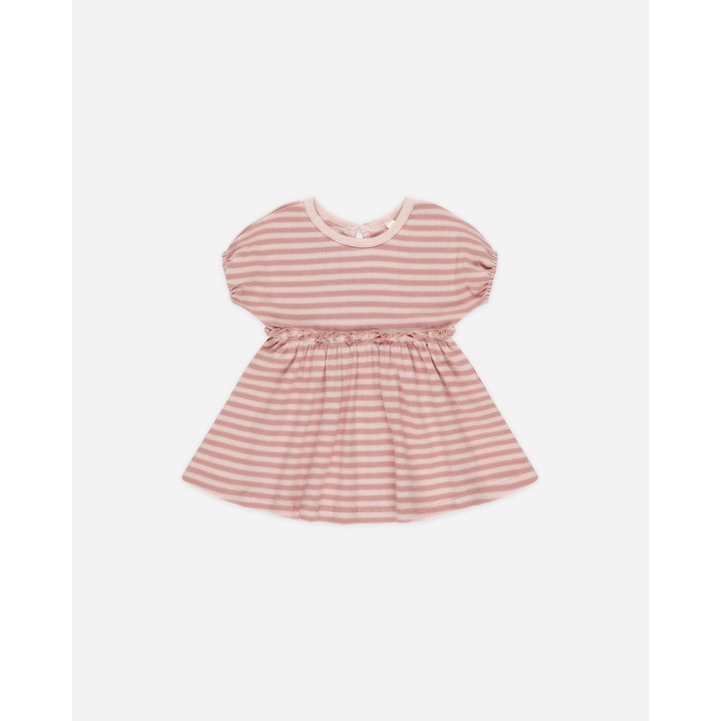 -Annie Dress || Pink Stripe-|Color|0-3M|3-6M|6-12M|12-18M|18-24M|2-3Y|4-5Y