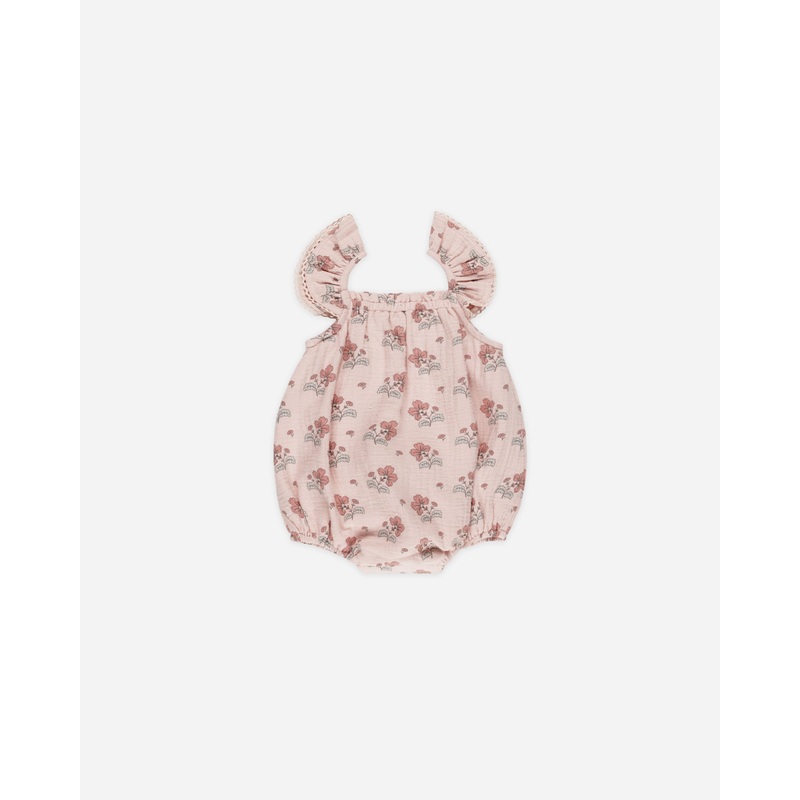 -Bonnie Romper || Vintage Floral-