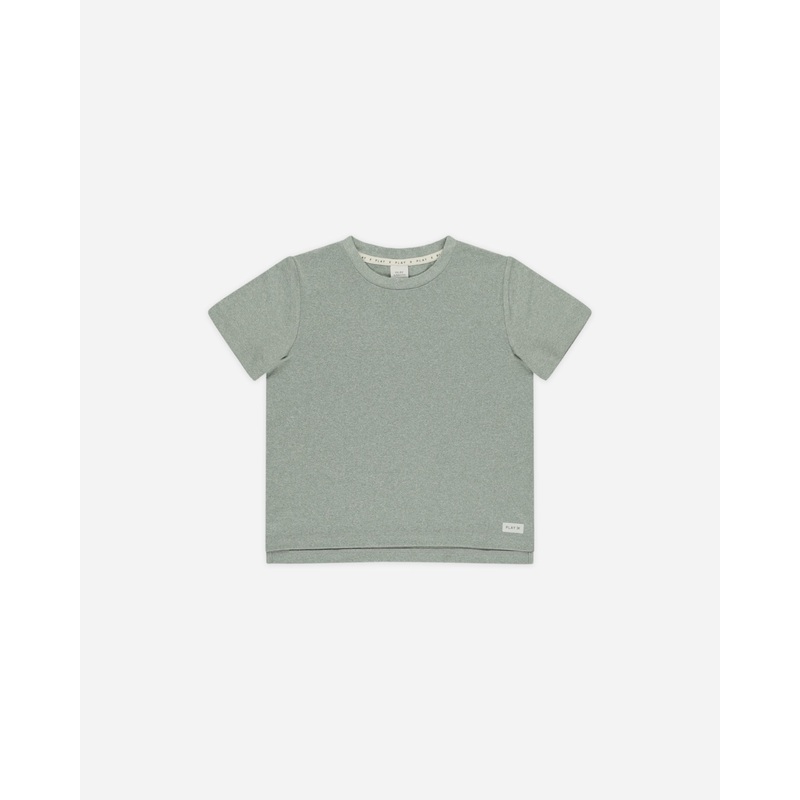 Cove Essential Tee || Heathered Eucalyptus