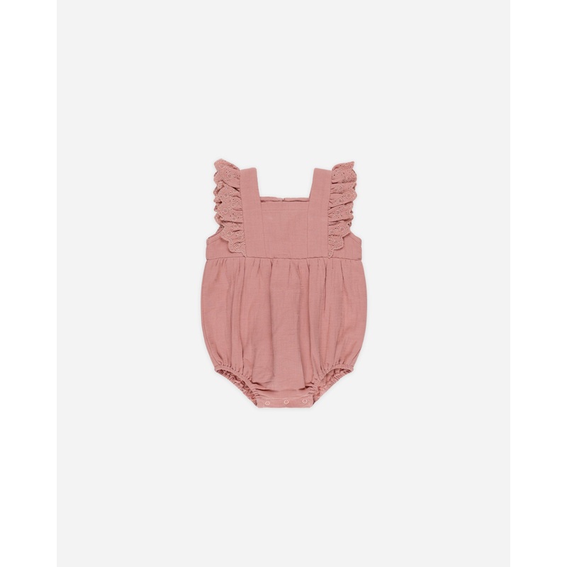 -Naomi Romper || Lipstick-|Color|0-3M|3-6M|6-12M|12-18M|18-24M|2-3Y