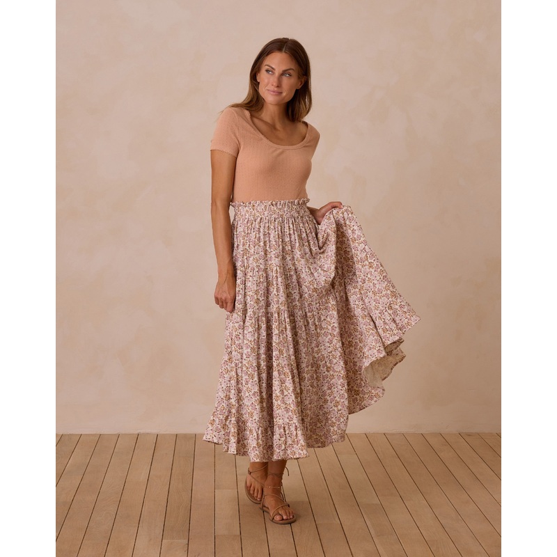 Ruffle Tiered Maxi Skirt | Wildflower