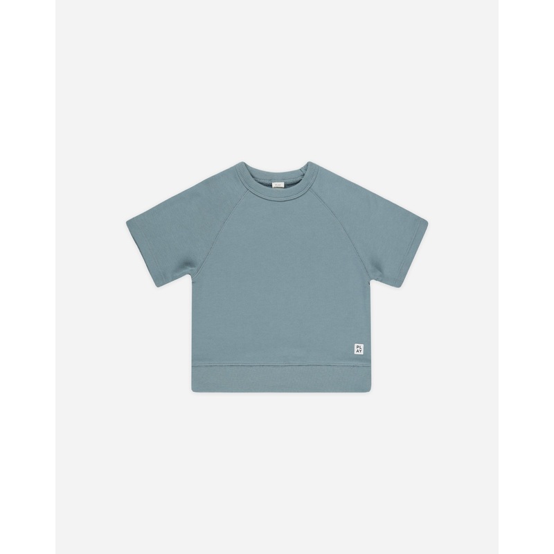 Short Sleeve Sweatshirt || Ocean