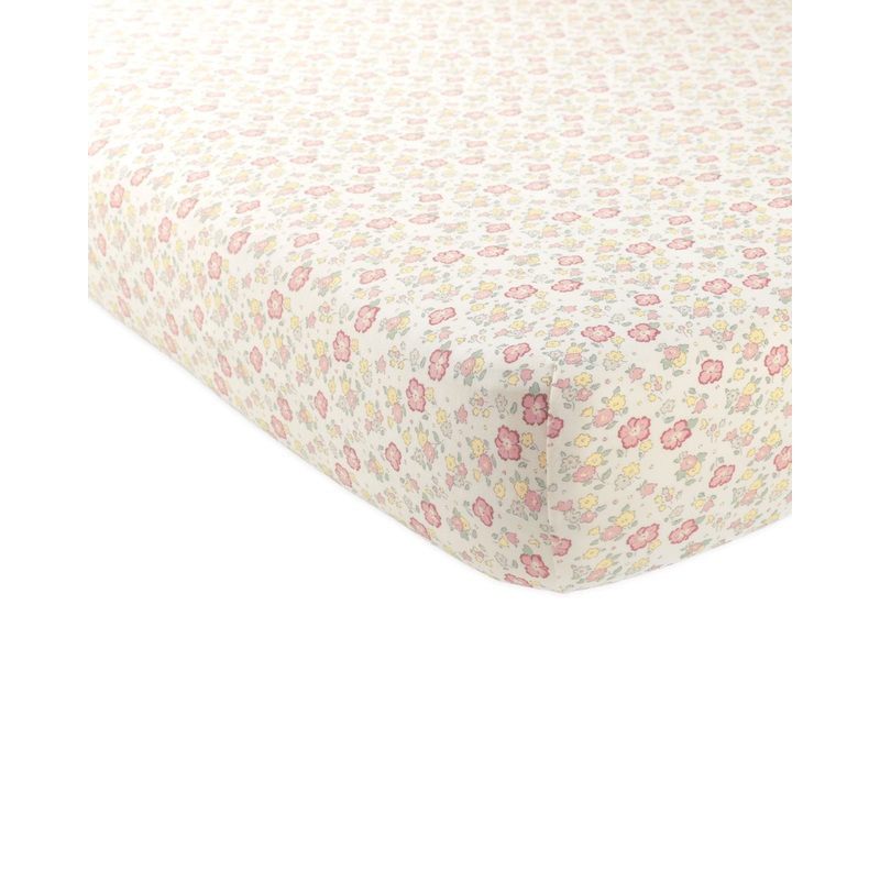 -Woven Crib Sheet || Bloom-|Color|OS