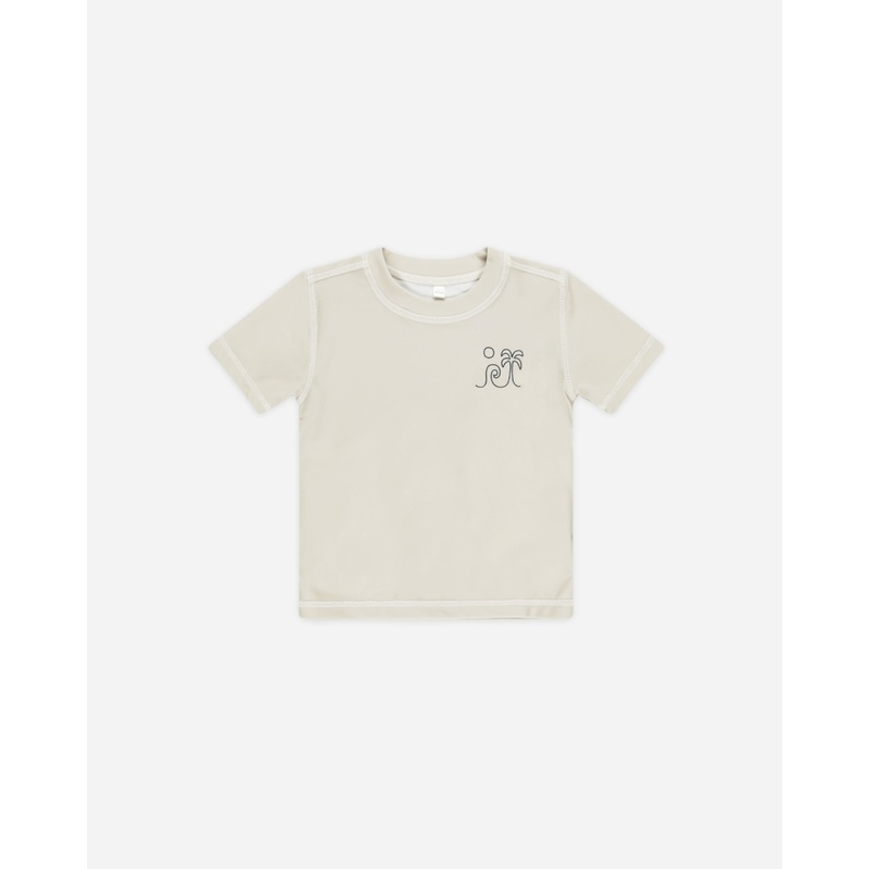 Boys Rashguard || Stone|3-6M|6-12M|12-18M|18-24M|2-3Y|4-5Y|6-7Y|8-9Y