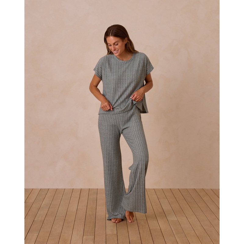 Cozy Rib Knit Set | Eucalyptus