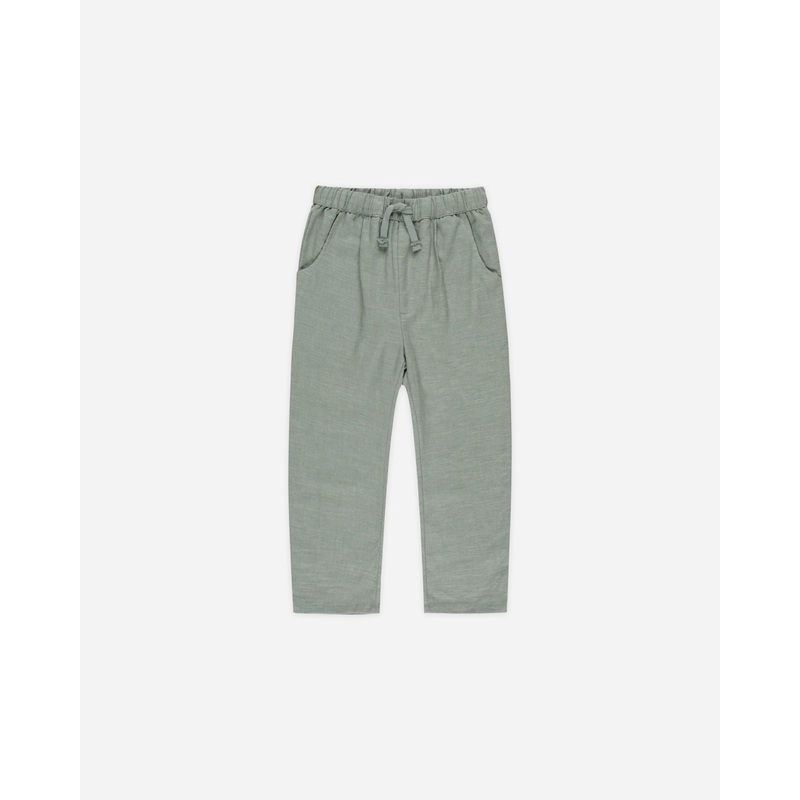 Ethan Trouser || Eucalyptus|3-6M|6-12M|12-18M|18-24M|2-3Y|4-5Y|6-7Y|8-9Y
