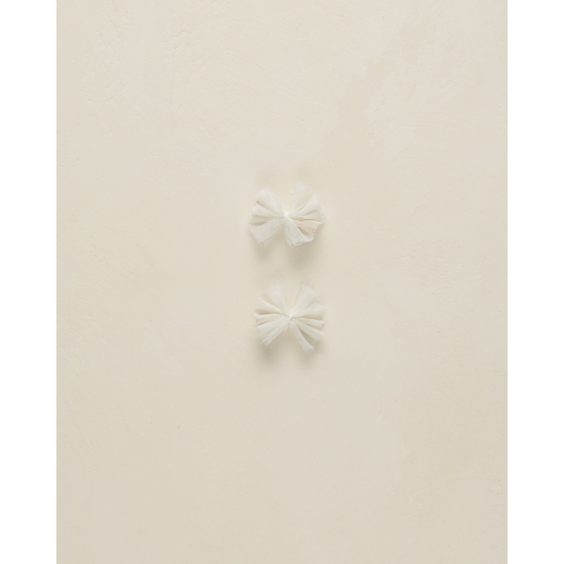 Flutter Tulle Clip || Ivory|OS