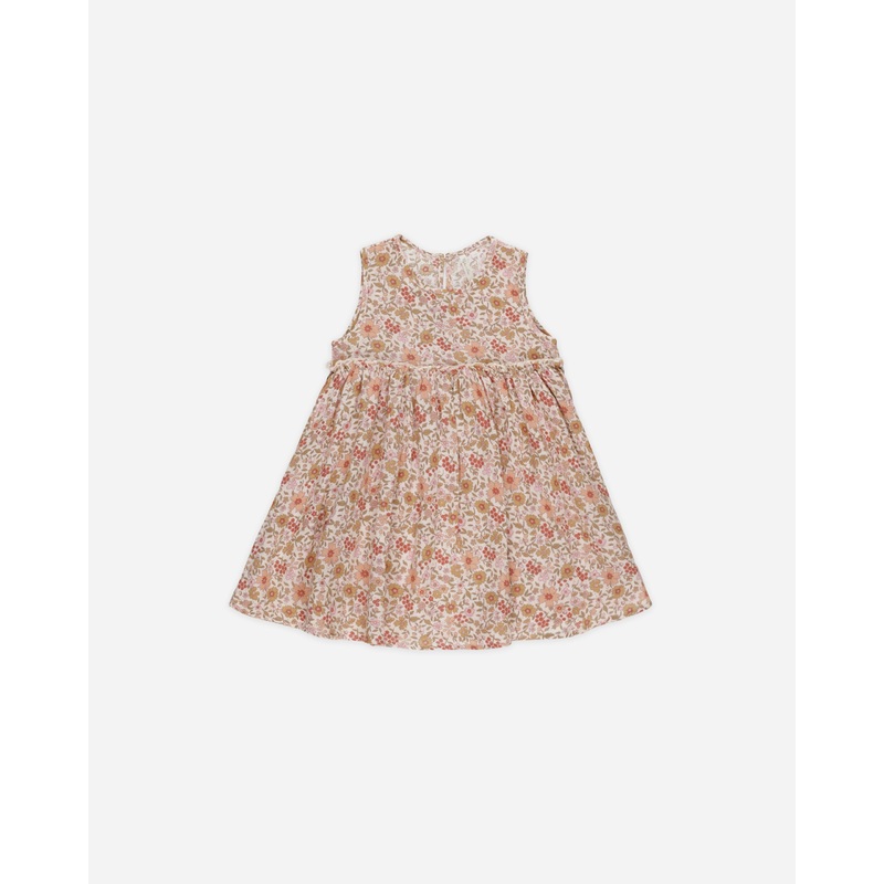 Harper Dress || Pink Gardenia|3-6M|6-12M|12-18M|18-24M|2-3Y|4-5Y|6-7Y|8-9Y