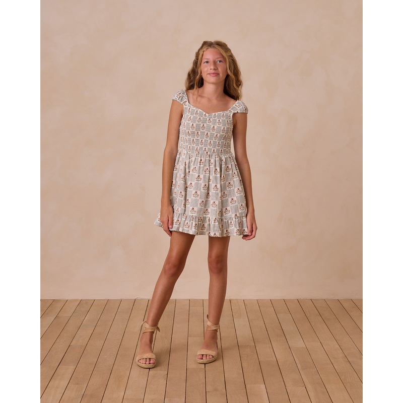 Kalina Dress || Garden Grid Teen