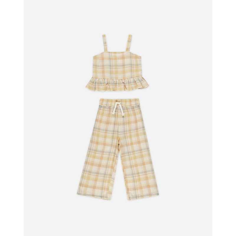 Kayli Set || Pastel Plaid|2-3Y|4-5Y|6-7Y|8-9Y