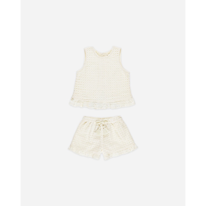 Leonie Set || Ivory|2-3Y|4-5Y|6-7Y|8-9Y