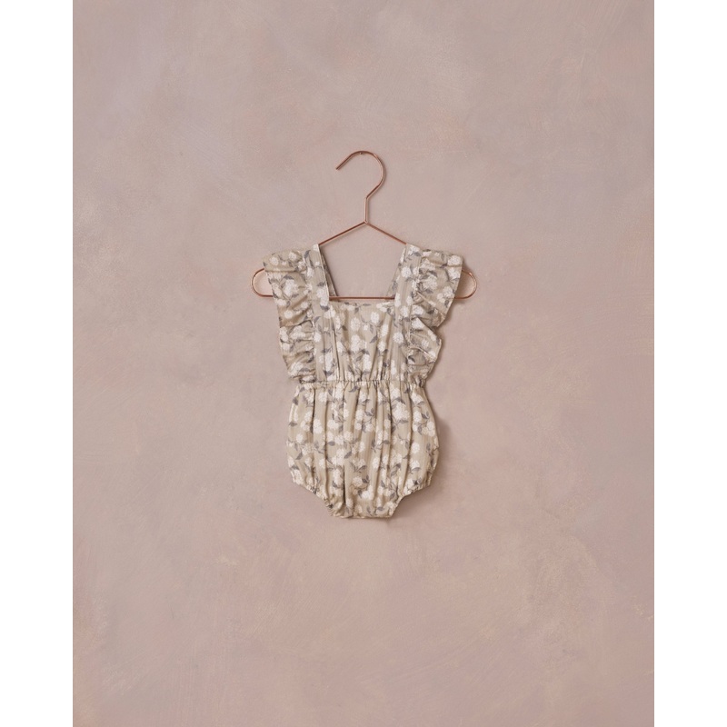 Lucy Romper | Sage Hydrangea|3M|6M|12M|18M