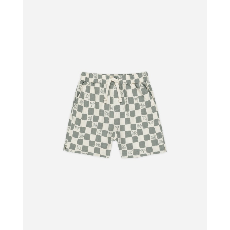 Perry Short || Coastal Check|3-6M|6-12M|12-18M|18-24M|2-3Y|4-5Y|6-7Y|8-9Y