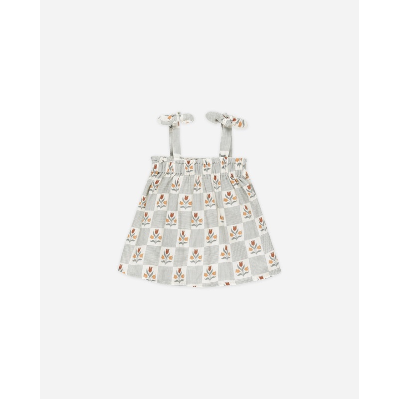 Remi Top || Garden Grid|2-3Y|4-5Y|6-7Y|8-9Y