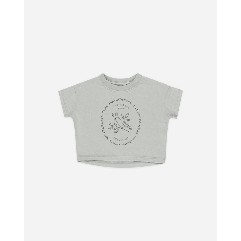 Boxy Tee || Bird|Color|3-6M|6-12M|12-18M|18-24M|2-3Y|4-5Y|6-7Y|8-9Y