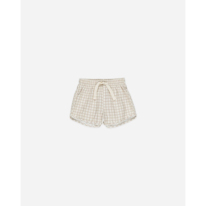 Boys Swim Short || Oat Check|Color|3-6M|6-12M|12-18M|18-24M|2-3Y|4-5Y