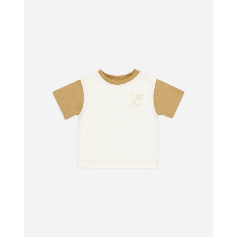 Contrast Short Sleeve Tee || Summer Vibes