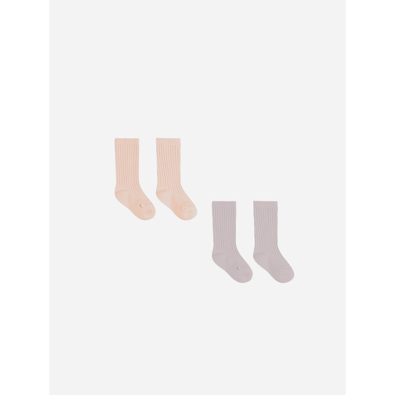 Socks Set || Melon, Lavender|Color|0-6M|6-12M|12-24M|3-5Y