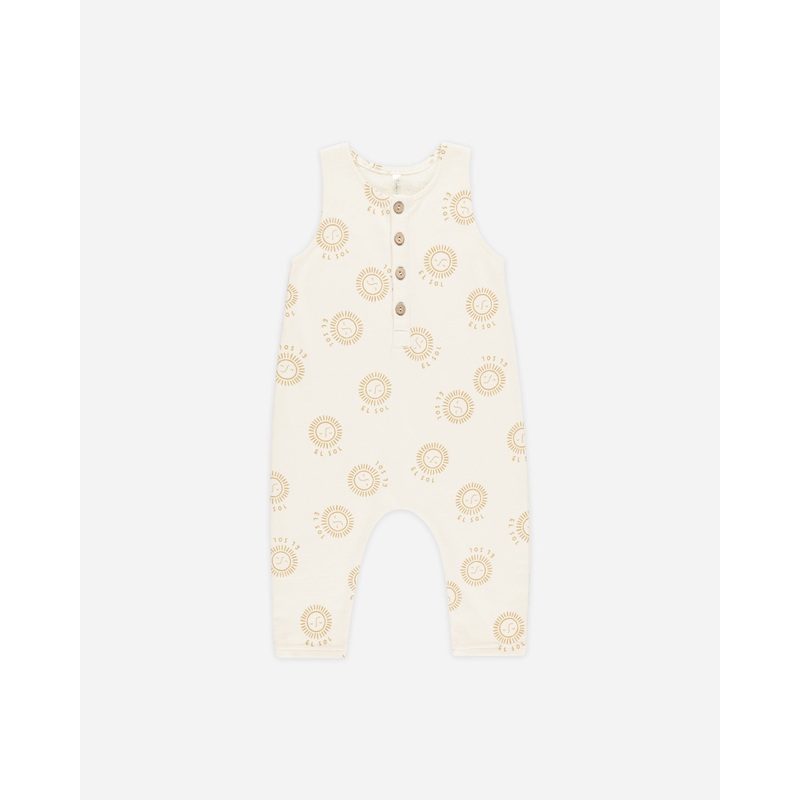 Terry Jumpsuit || El Sol|Color|3-6M|6-12M|12-18M|18-24M|2-3Y