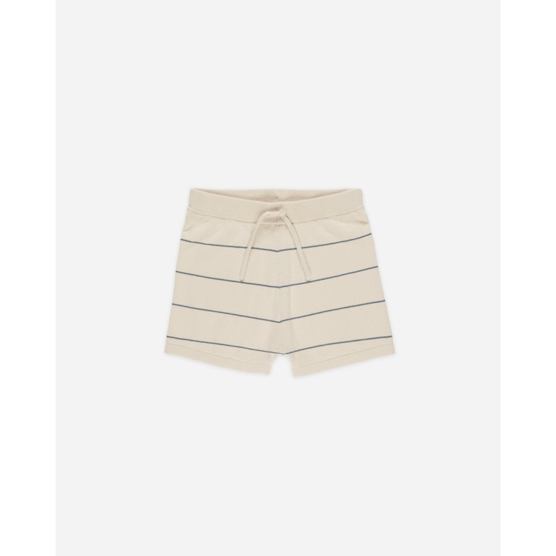 Chandler Knit Short || Blue Stripe