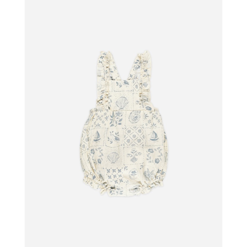 Chiara Romper || Tile|Color|0-3M|3-6M|6-12M|12-18M|18-24M|2-3Y