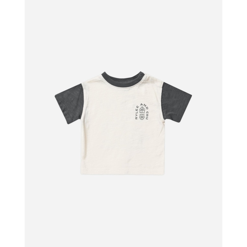 Contrast Short Sleeve Tee || Chill Out