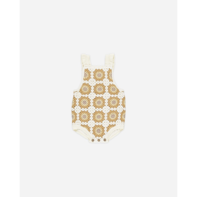 Crochet Romper || Marigold Daisy