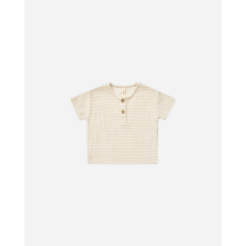 Henry Top || Lemon Stripe*|Lemon|0-3m|3-6m|6-12m|12-18m|18-24m|2-3y|4-5y