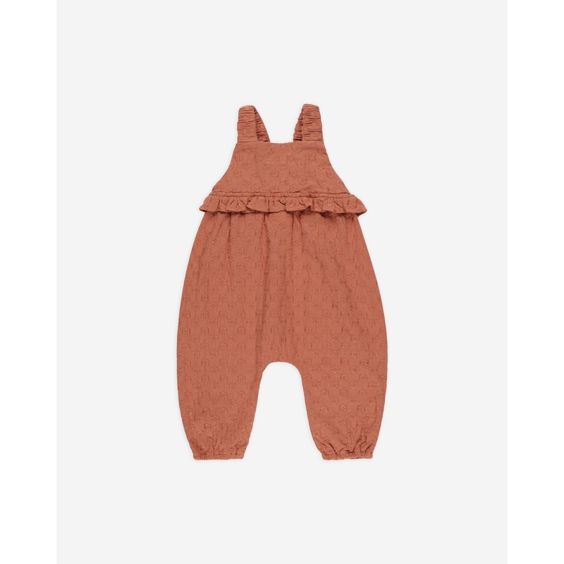 Kinsley Jumpsuit || Poppy|Color|0-3M|3-6M|6-12M|12-18M|18-24M|2-3Y