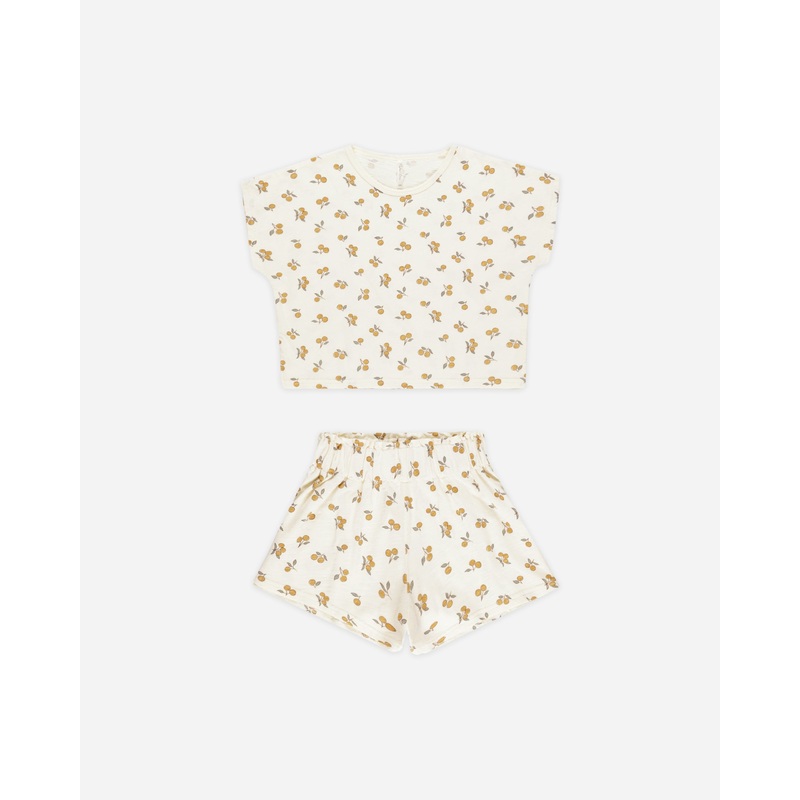 Raegan Set || Oranges|Color|2-3Y|4-5Y|6-7Y|8-9Y