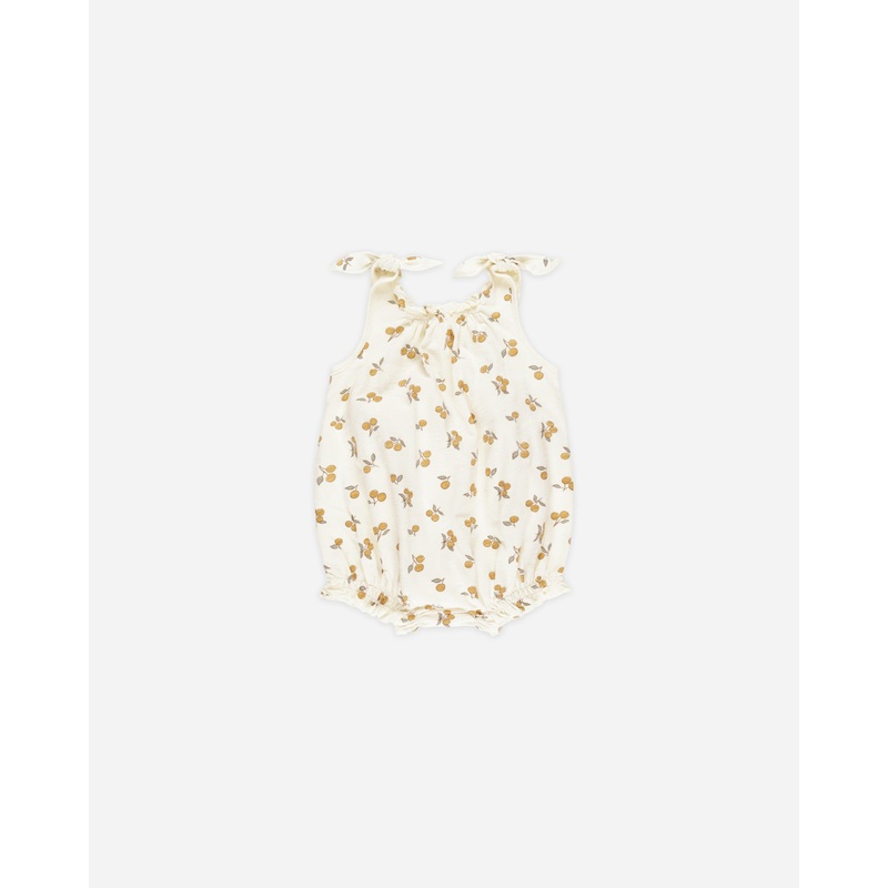 Shoulder Tie Bubble || Oranges