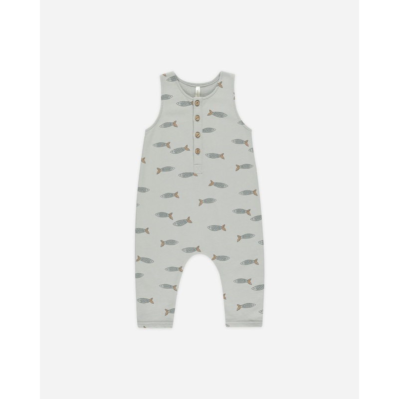 Terry Jumpsuit || Sardines|Color|3-6M|6-12M|12-18M|18-24M|2-3Y