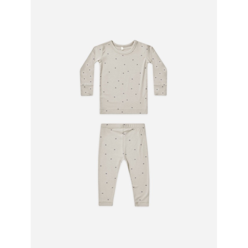Bamboo Long Sleeve Pajama Set || Stars