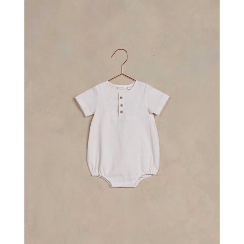 Beau Romper || White|White|3M|6M|12M|18M