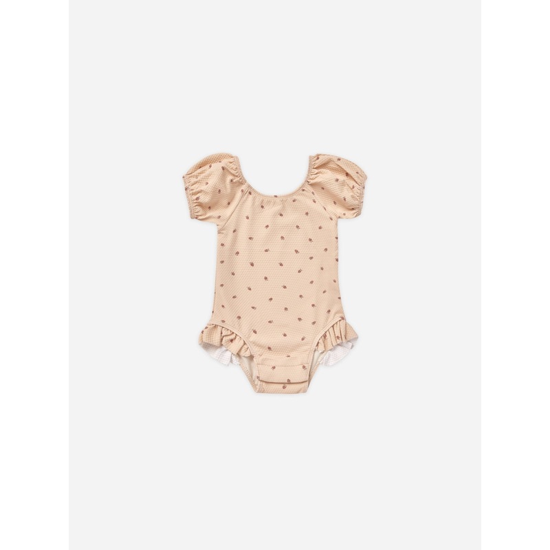 Catalina One-Piece Swimsuit || Strawberries