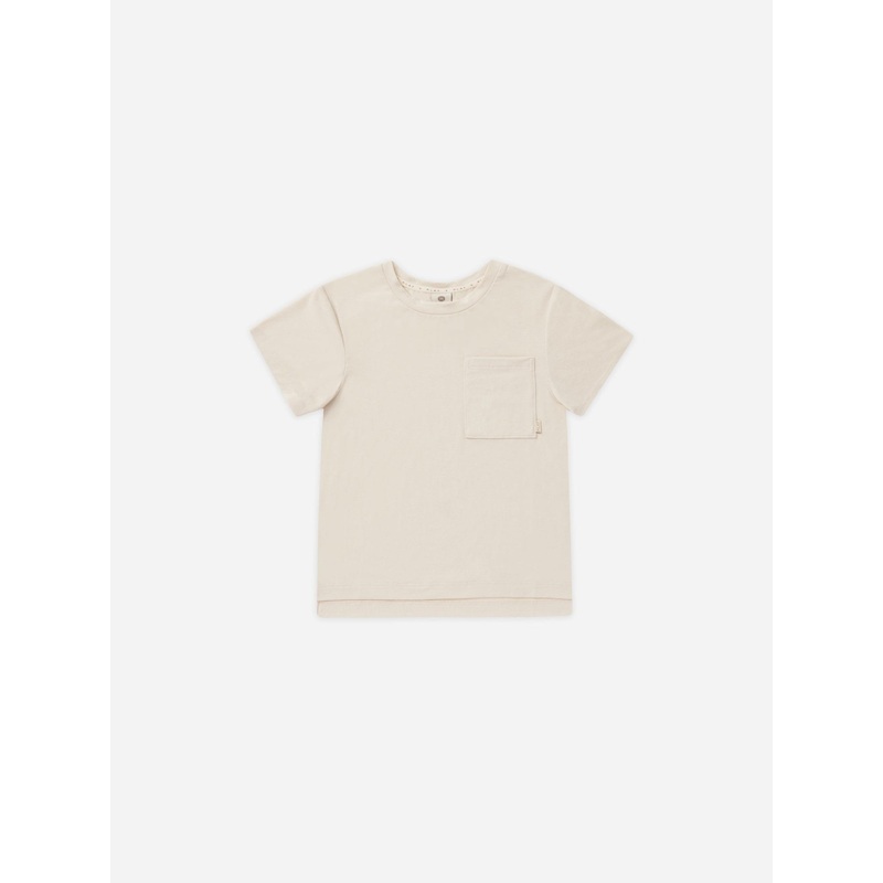 Cove Essential Pocket Tee || Stone