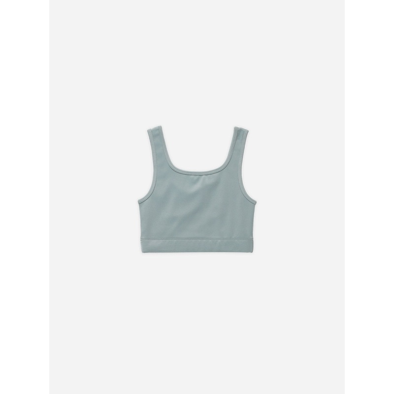 Crop Fitted Tank || Blue|Blue|2-3y|4-5y|6-7y|8-9y|10-12y|12-14y
