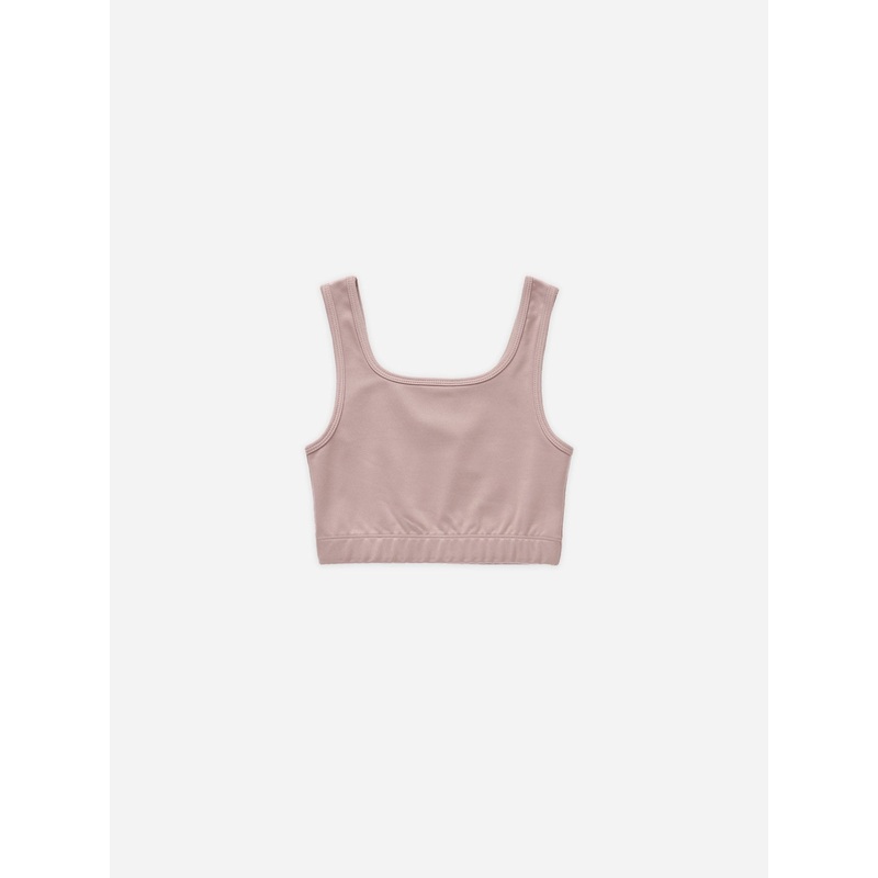 Crop Fitted Tank || Mauve|Misty Mauve|2-3y|4-5y|6-7y|8-9y|10-12y|12-14y