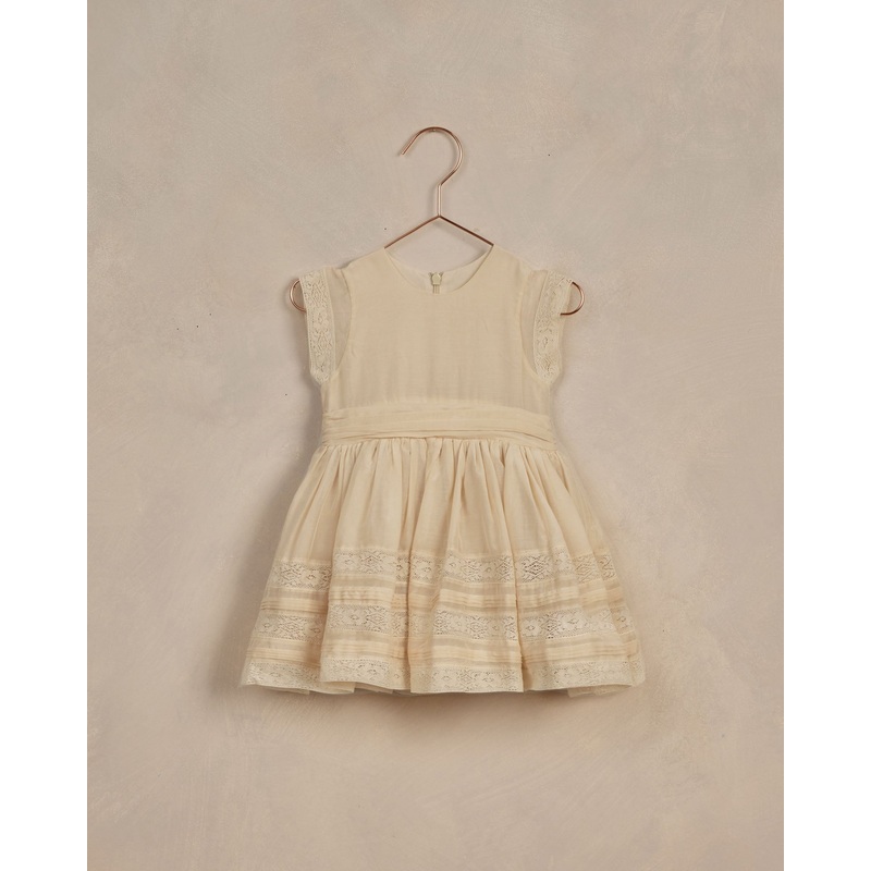 Dahlia Dress || Champagne|Champagne|3M|6M|12M|18M|2|4|6|8|10