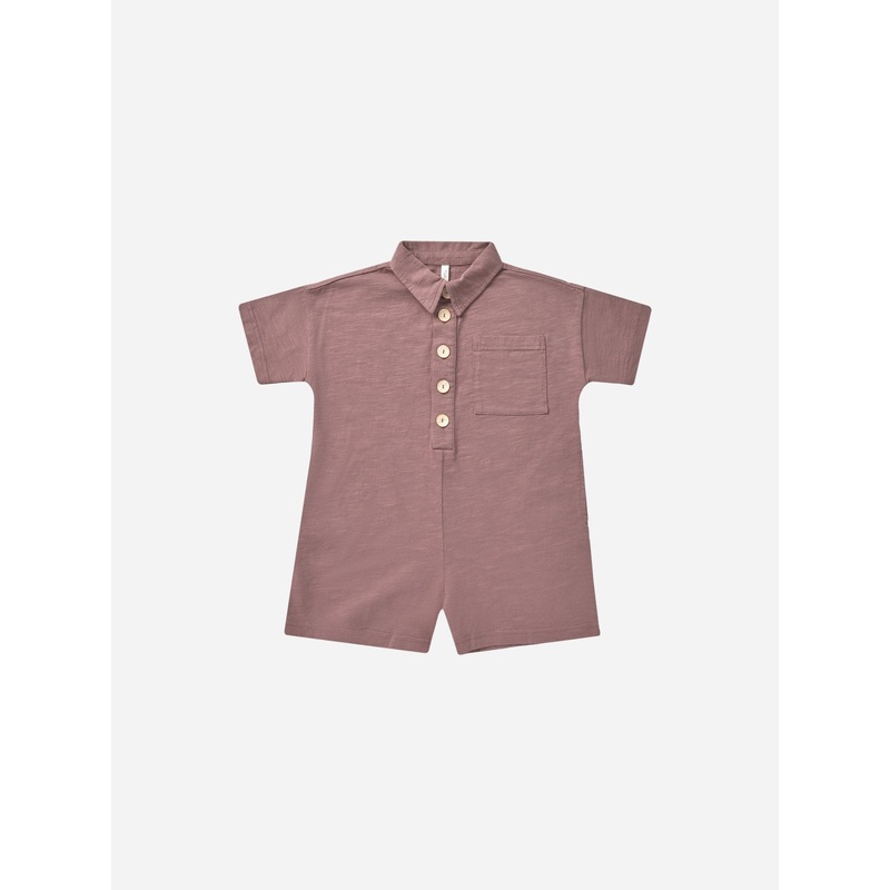 Frankie Romper || Mulberry|Mulberry|2-3y|4-5y|6-7y|8-9y|10-12y