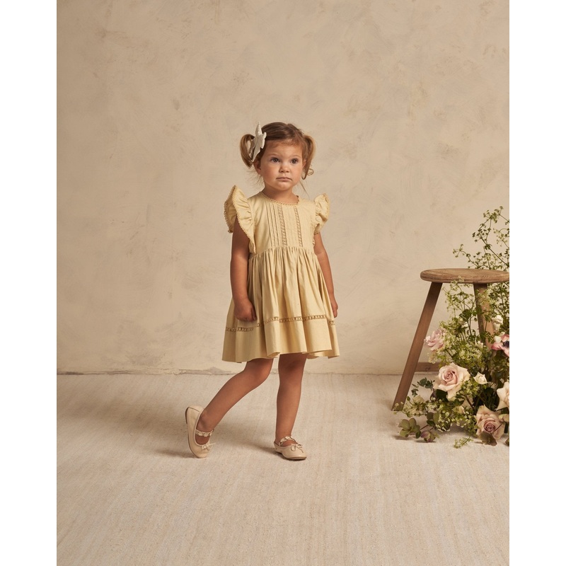 Isla Dress || Lemon|Lemon|6M|12M|18M|2|4|6|8