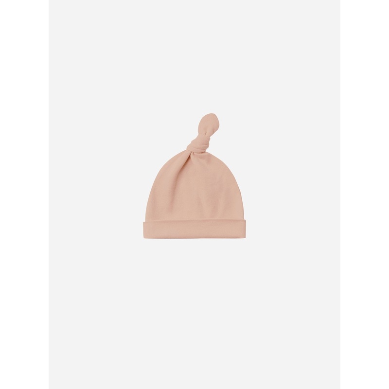 Knotted Baby Hat || Blush|Blush|0-6m