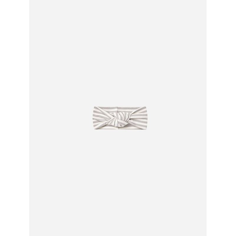 Knotted Headband || Periwinkle Stripe