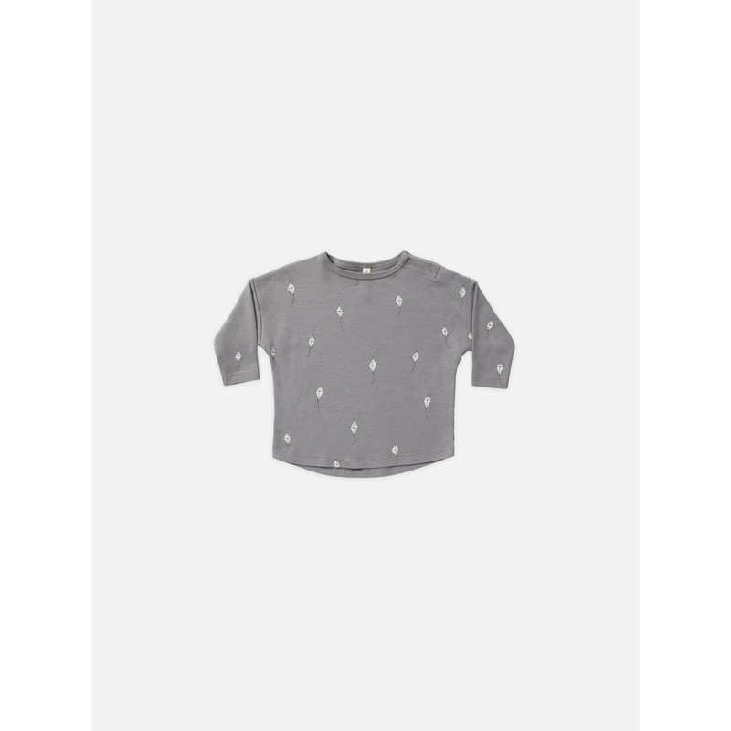 Long Sleeve Tee || Kites|Lagoon|0-3m|3-6m|6-12m|12-18m|18-24m|2-3y|4-5y