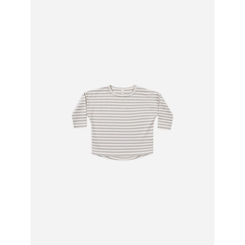 Long Sleeve Tee || Periwinkle Stripe