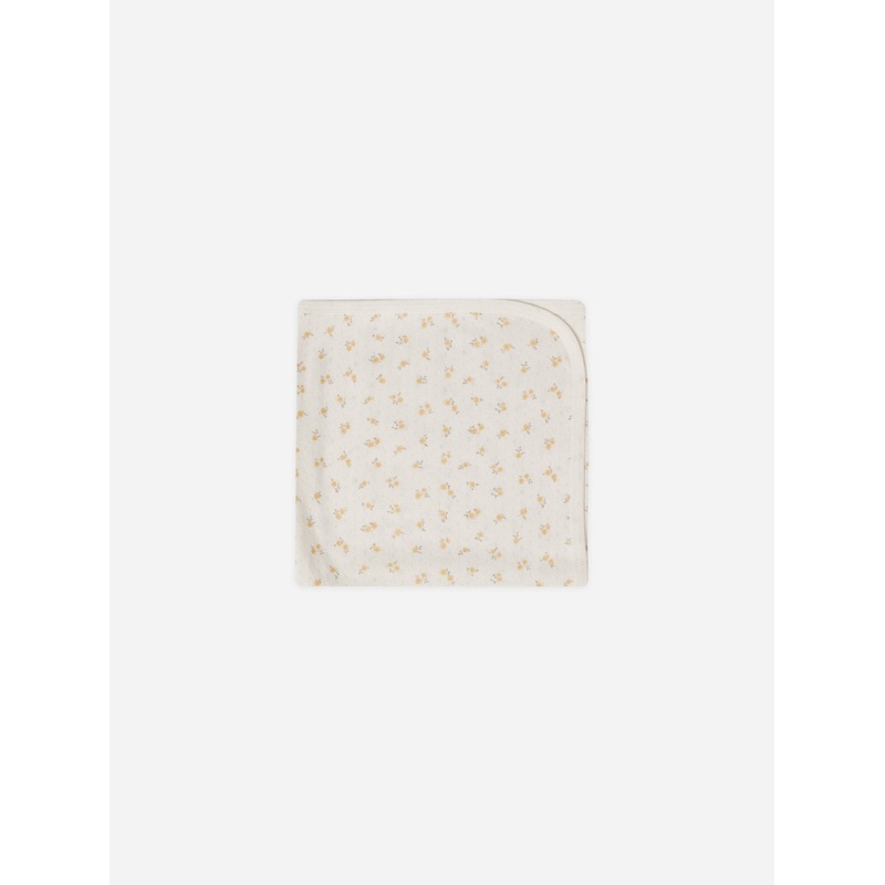 Pointelle Baby Blanket || Ditsy Melon