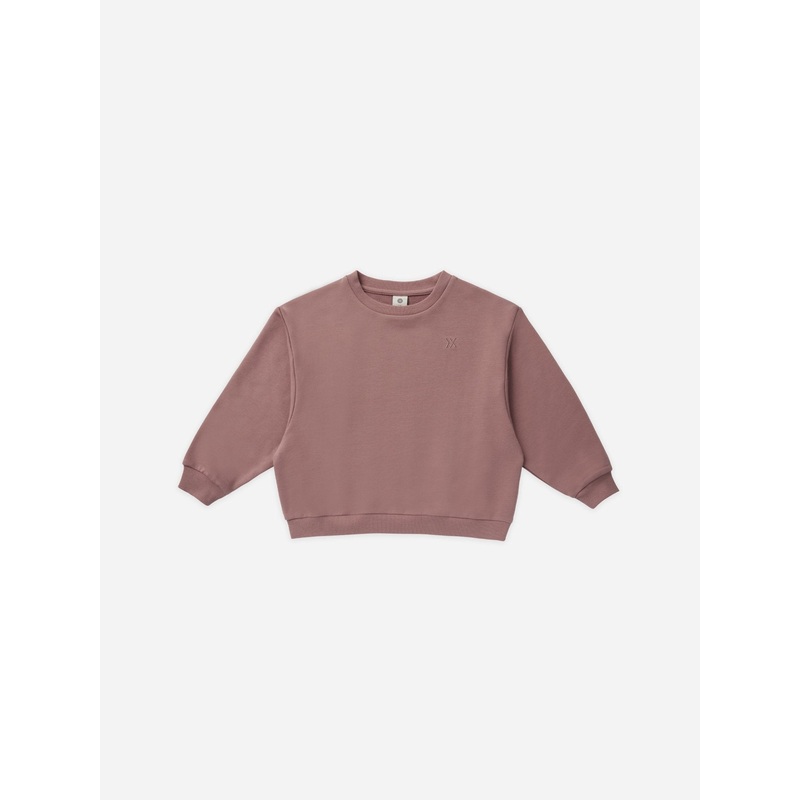 Relaxed Sweatshirt || Mulberry