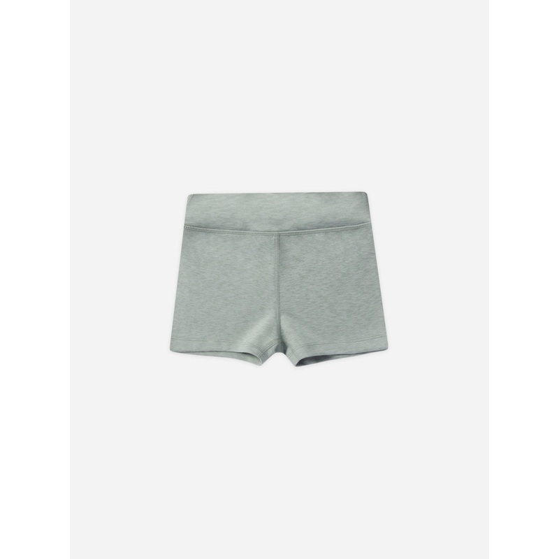 Shortie Short || Heathered Seafoam