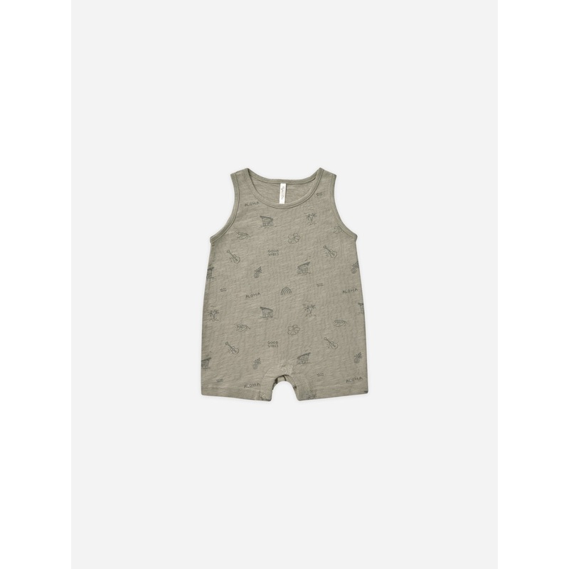 Sleeveless One-Piece || Hawaii