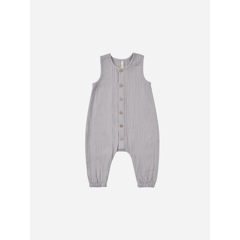 Woven Jumpsuit || Periwinkle|Periwinkle|0-3m|3-6m|6-12m|12-18m|18-24m|2-3y